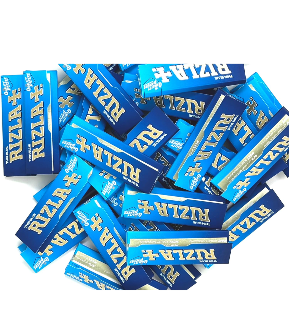Blue rolling papers standard size