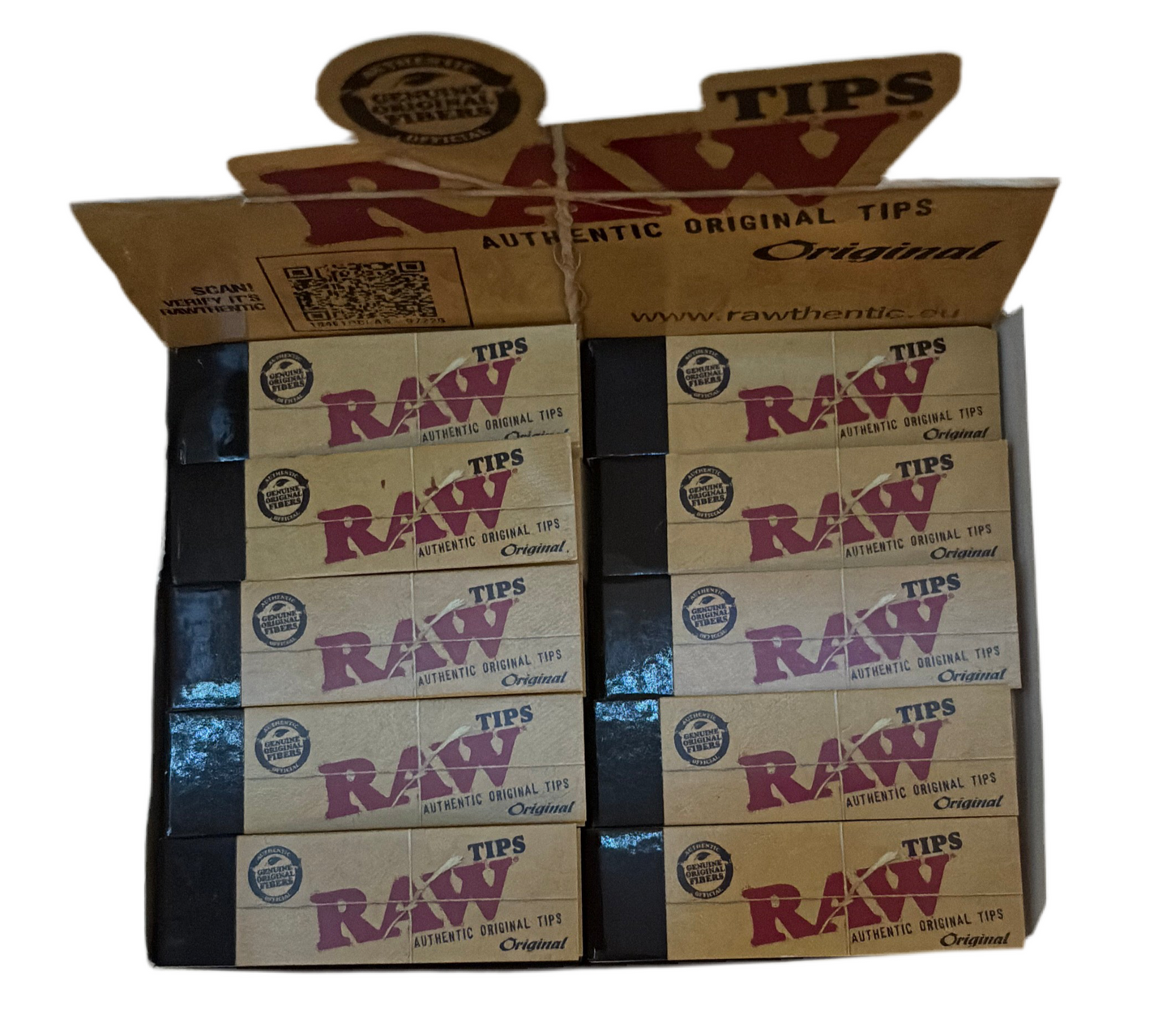 Raw roach tips
