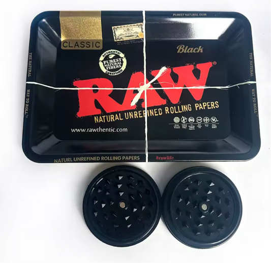 2pc smoking set in black